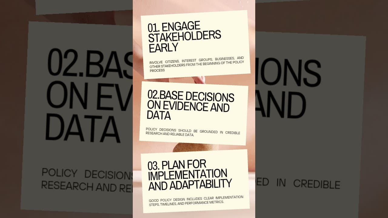 Policy Advisory Services: Strategic Guidance